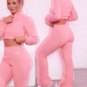Bo+Tee Pink Women's Two-Piece Set